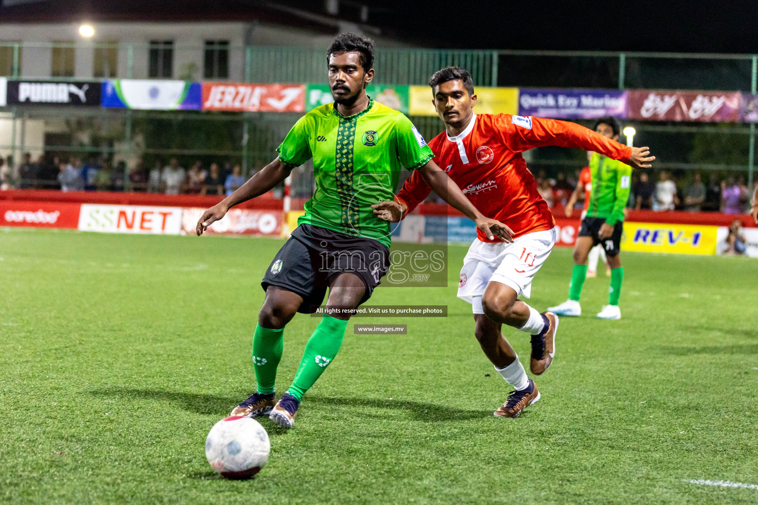 HA. Vashafaru vs HA. Utheemu in Day 6 of Golden Futsal Challenge 2023 on 10 February 2023 in Hulhumale, Male, Maldives