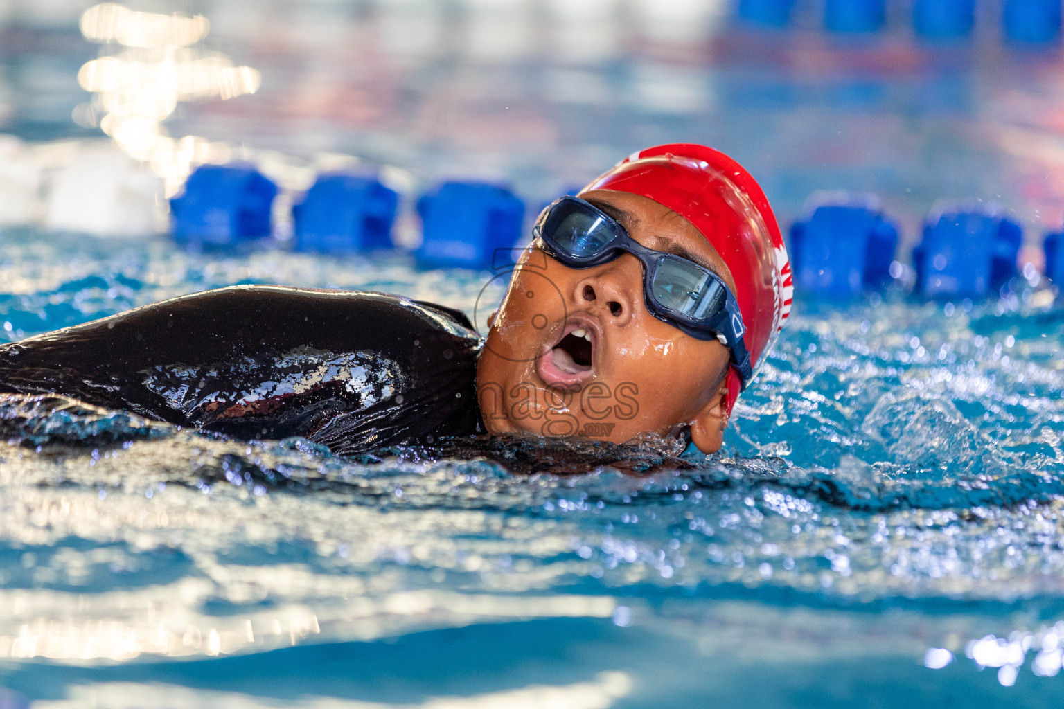 Day 6 of 4th National Kids Swimming Festival 2023 on 6th December 2023, held in Hulhumale', Maldives Photos: Nausham Waheed / Images.mv