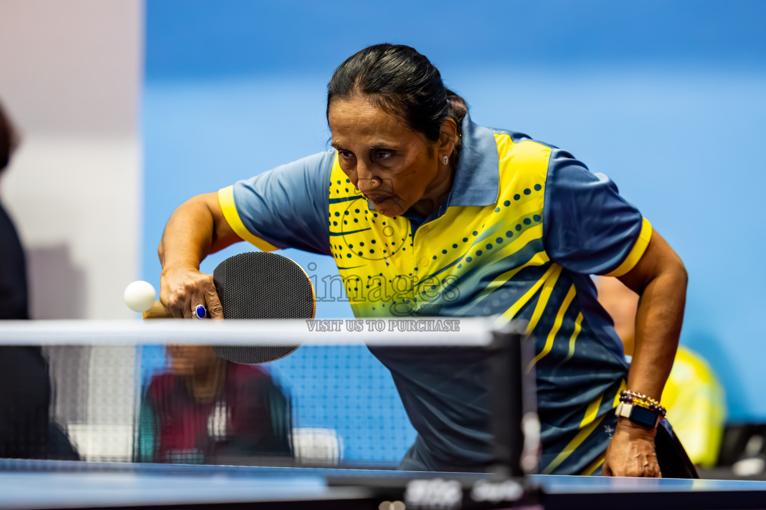 Day 1 of 1st Thoddoo Masters Table Tennis Tournament was held on Thursday, 21st August 2025 in AA Thoddoo, Maldives. Photos: Nausham Waheed / images.mv
