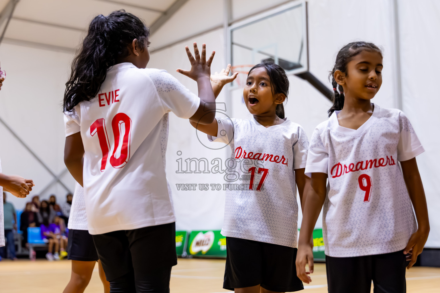Day 2 of Milo 5 x 5 Junior Challenge 2025 - Basketball tournament held in Basketball Training Center, Male', Maldives on Friday, 10th October 2025. Photos by: Nausham Waheed / Images.mv