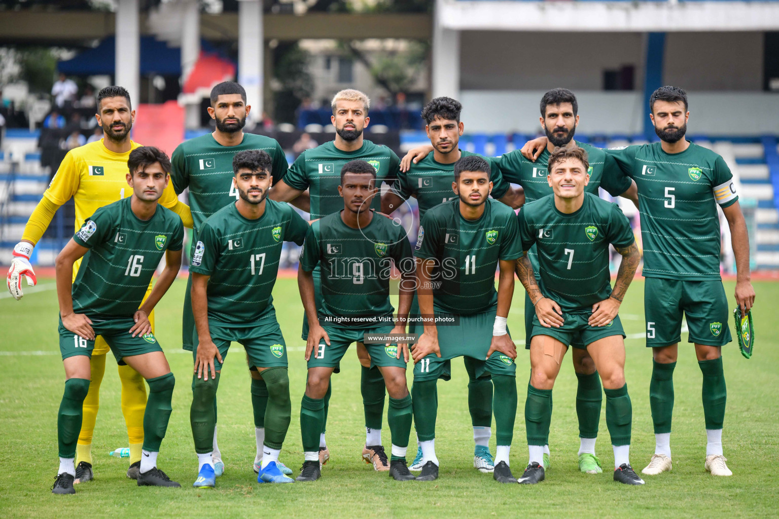 Pakistan vs Kuwait in SAFF Championship 2023 held in Sree Kanteerava Stadium, Bengaluru, India, on Saturday, 24th June 2023. Photos: Nausham Waheed, / images.mv