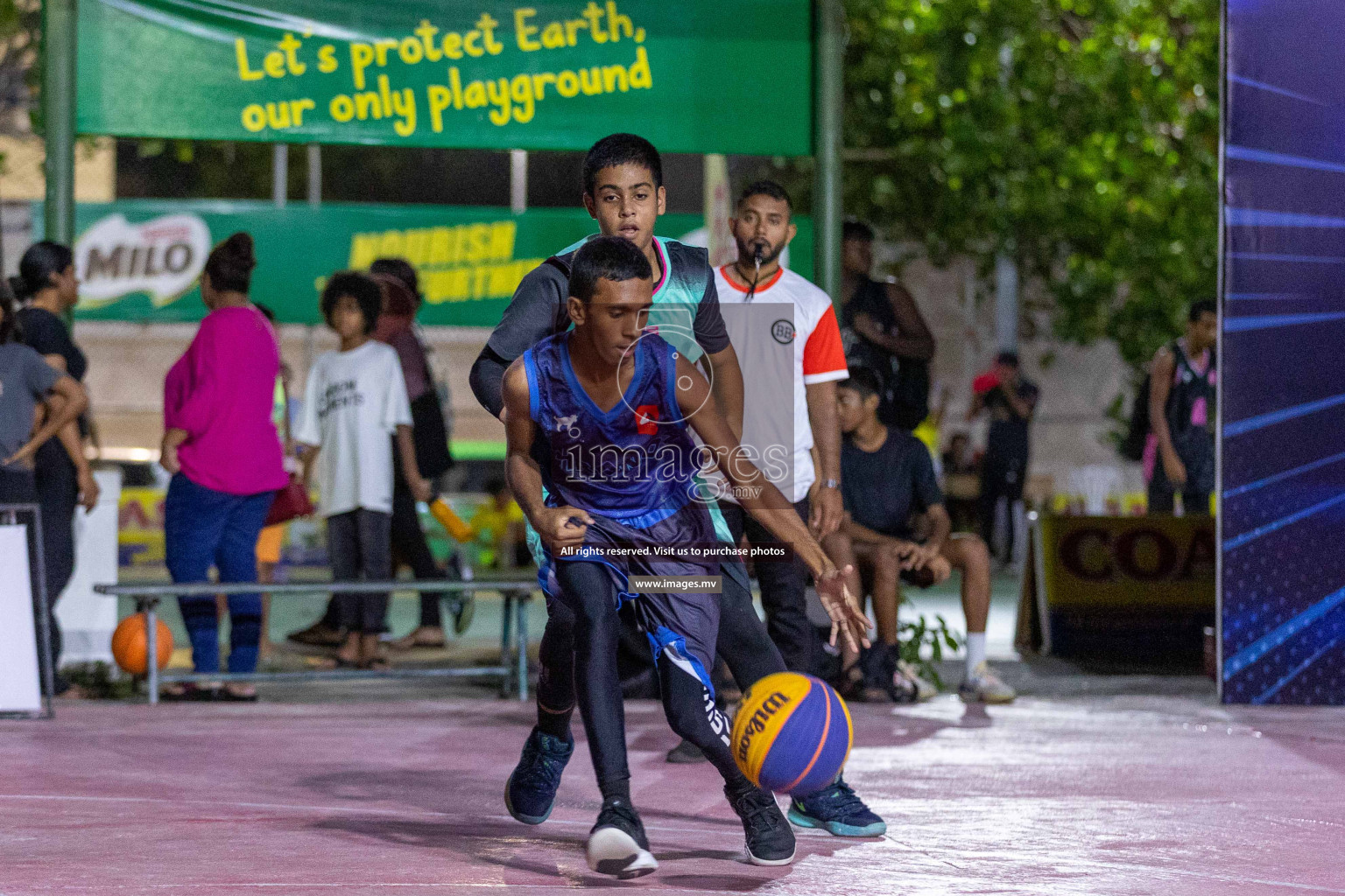 Day 5 of Slamdunk by Sosal on 16th April 2023 held in Male'. Photos: Ismail Thoriq / images.mv