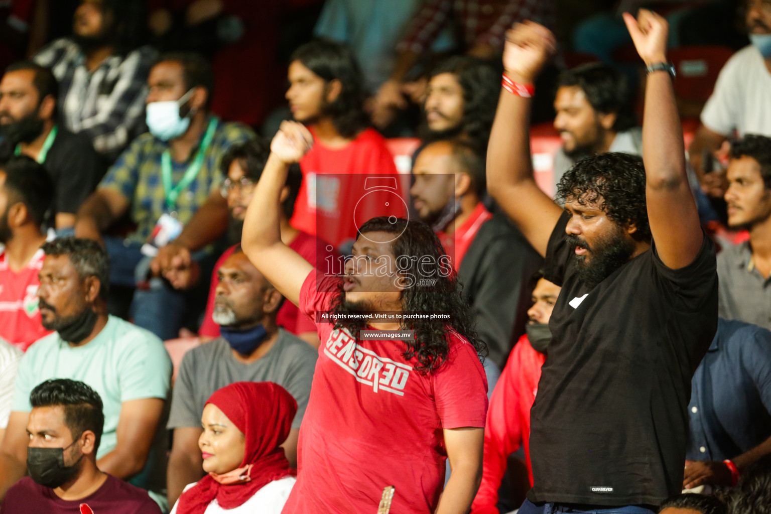 Maldives vs Nepal in SAFF Championship 2021 held on 1st October 2021 in Galolhu National Stadium, Male', Maldives