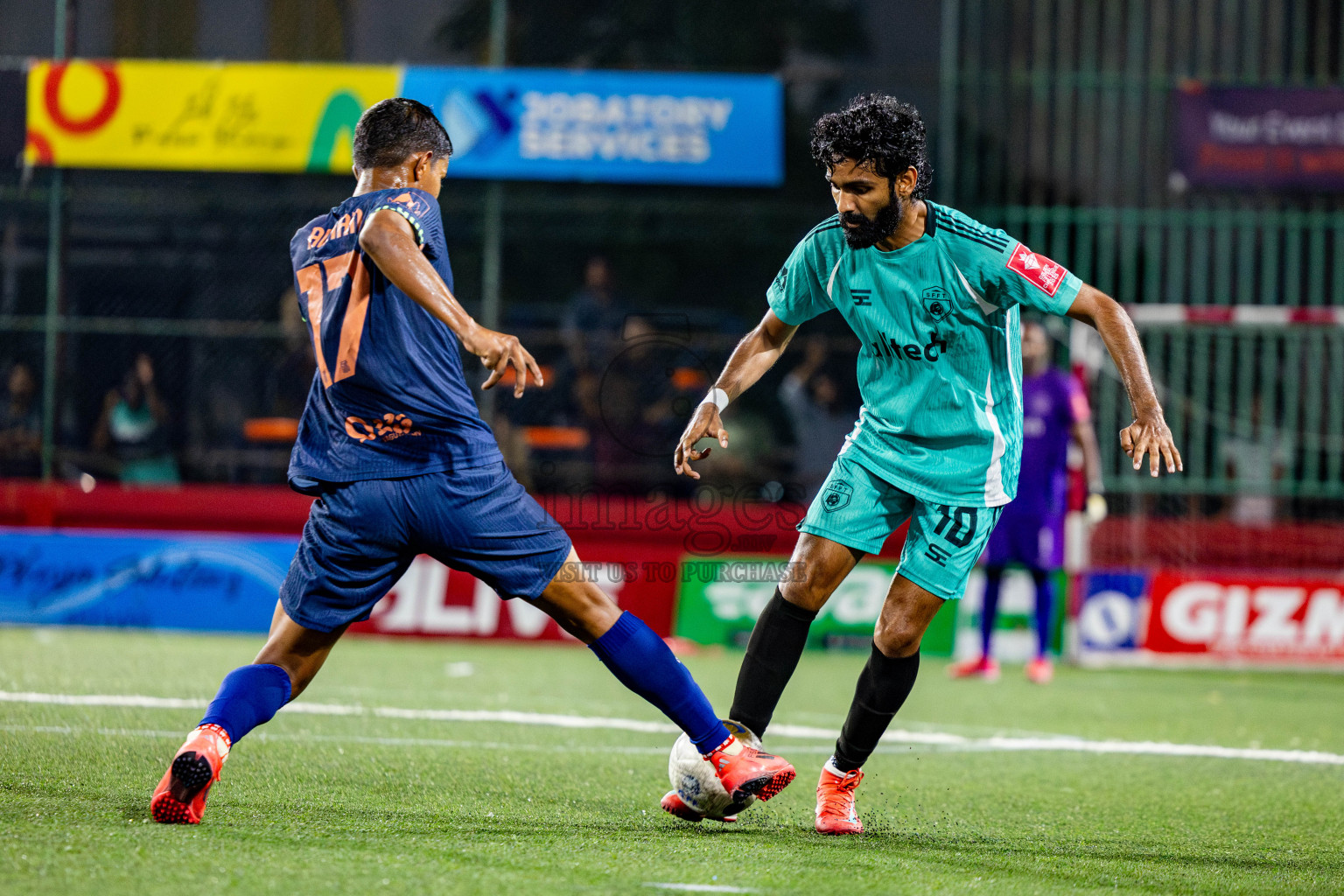 S Hithadhoo vs S Feydhoo in zone round on Day 32 of Golden Futsal Challenge 2025 was held on Wednesday , 5th February 2025, in Hulhumale', Maldives. Photos: Nausham Waheed / images.mv