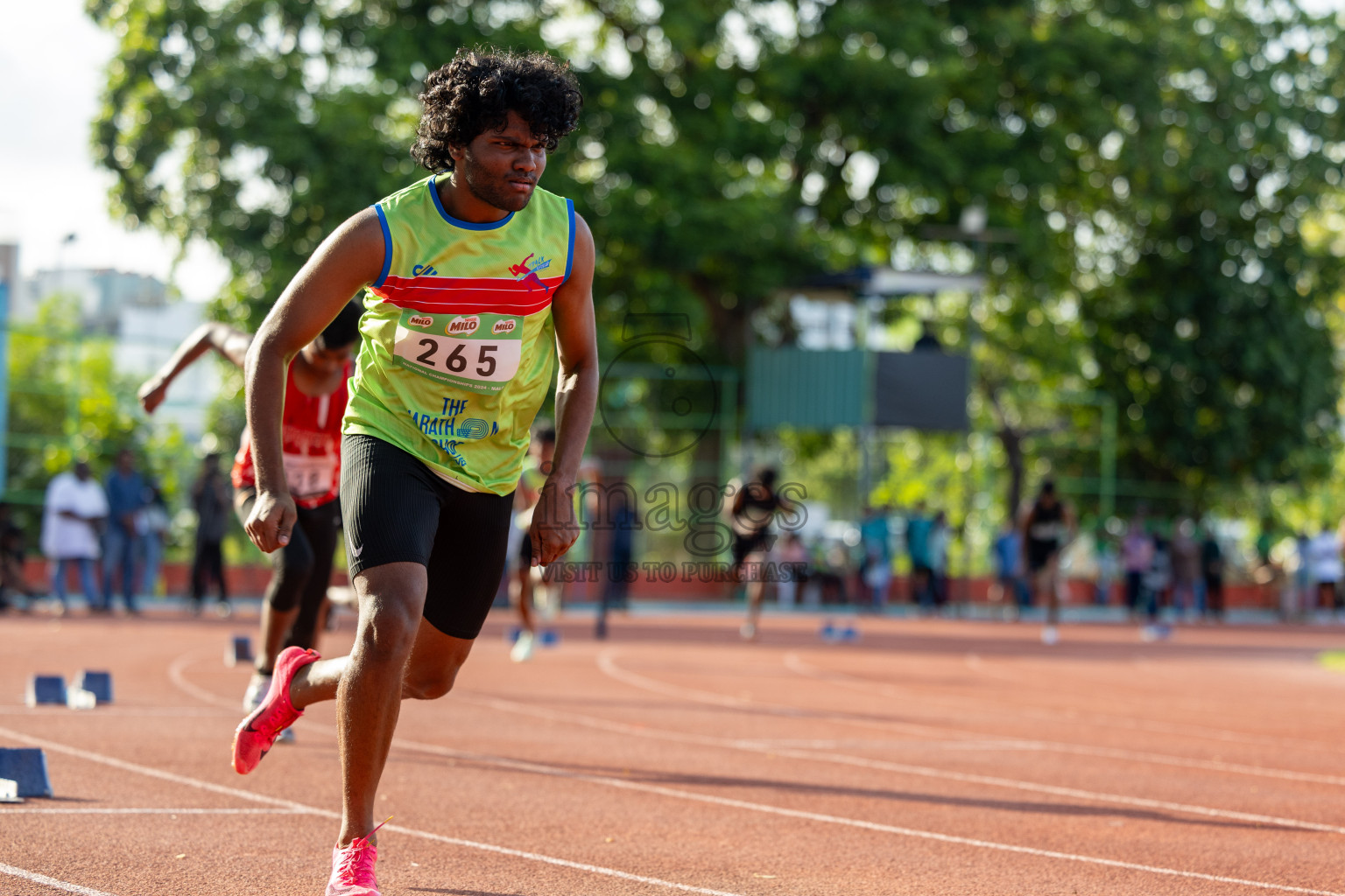 Day 3 of 33rd National Athletics Championship was held in Ekuveni Track at Male', Maldives on Saturday, 7th September 2024. Photos: Hassan Simah / images.mv