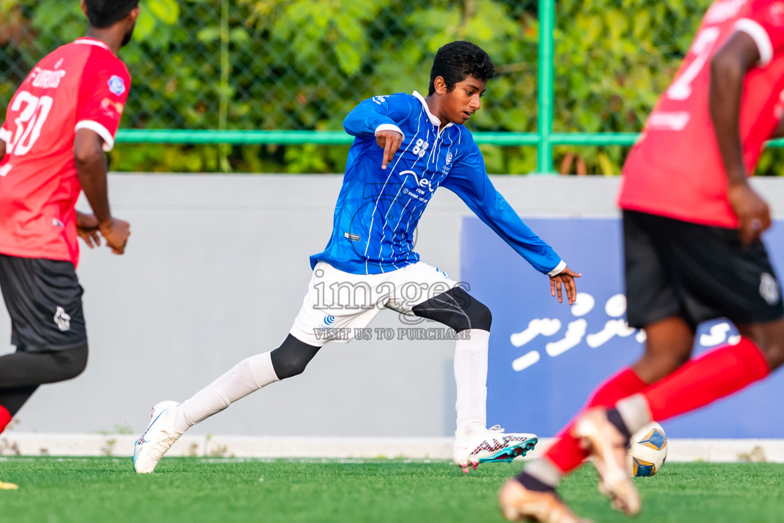 Furious FC vs Chester Academy from Manadhoo Council Cup 2024 in N Manadhoo Maldives on Thursday, 22nd February 2023. Photos: Nausham Waheed / images.mv