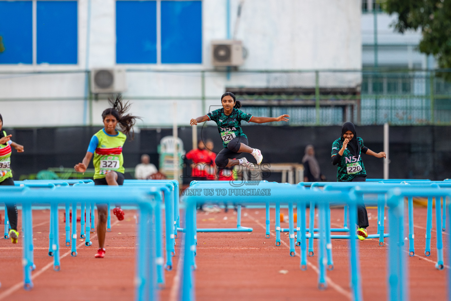 Day 2 of 12th Milo Association Championships was held in Ekuveni Track at Male', Maldives on Friday, 25th April 2025. Photos: Ismail Thoriq / images.mv