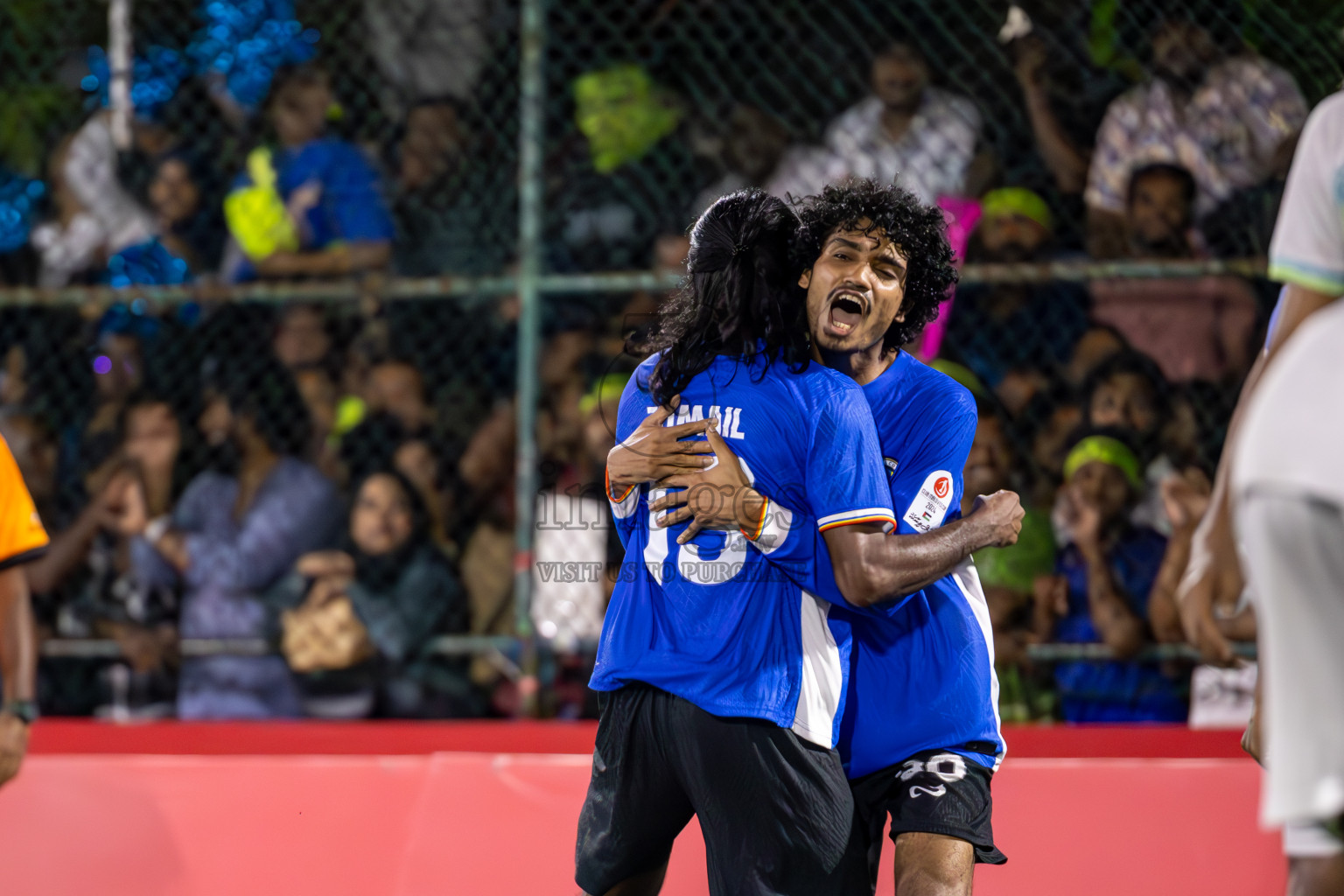 WAMCO vs STELCO in Semi Finals of Club Maldives Cup 2024 held in Rehendi Futsal Ground, Hulhumale', Maldives on Monday, 14th October 2024. Photos: Ismail Thoriq / images.mv