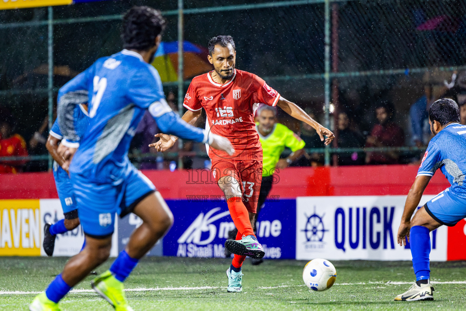 HA Kelaa VS HA Filladhoo in Day 9 of Golden Futsal Challenge 2025 was held on Monday, 13th January 2025, in Hulhumale', Maldives Photos: Nausham Waheed , Ismail Thoriq / images.mv