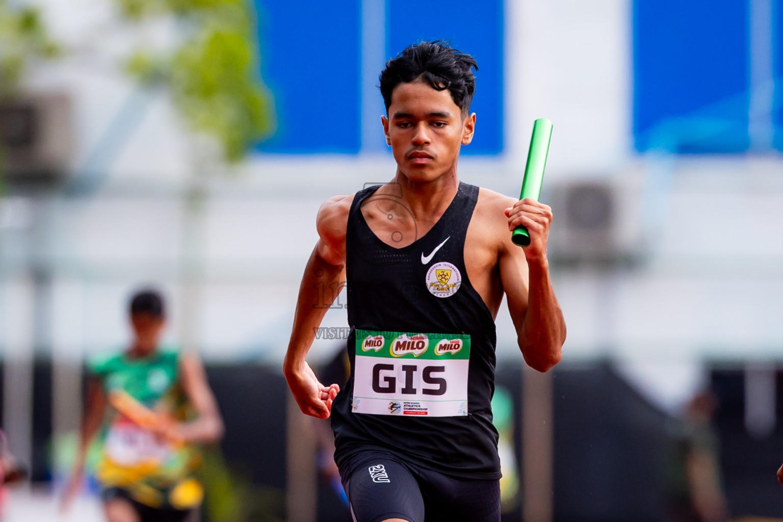 Day 6 of Inter-school Athletics Championship 2025 held in Ekuveni Synthetic Track, Male', Maldives on Sunday, 12th October 2025. Photos by: Nausham Waheed / Images.mv