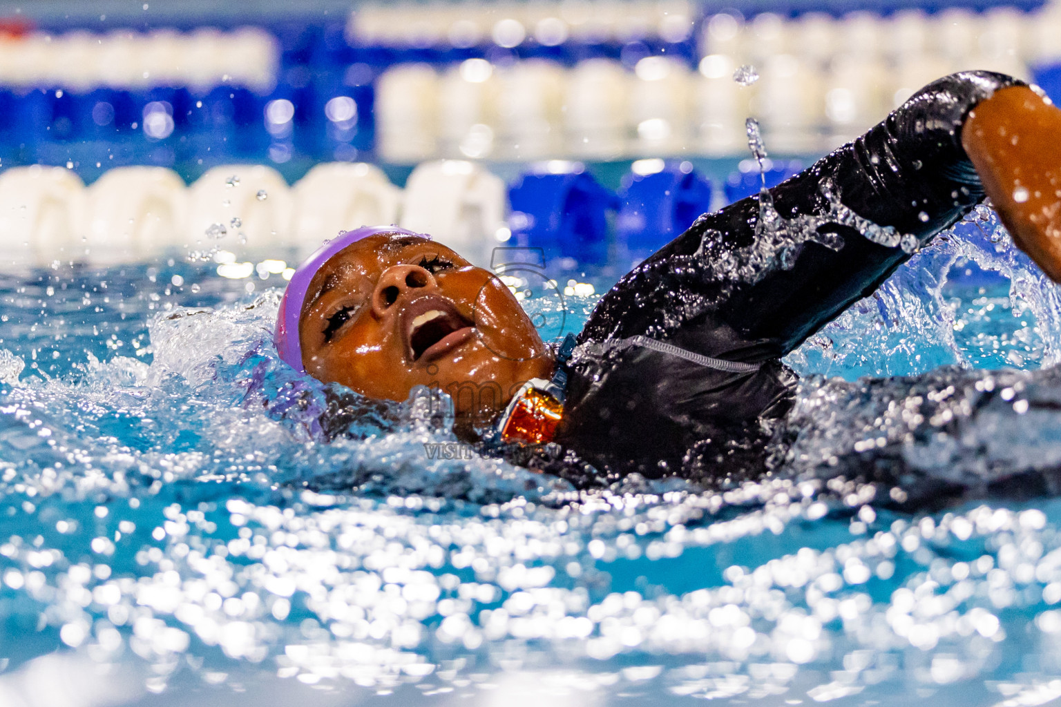 Day 3 of BML 5th National Swimming Kids Festival 2024 held in Hulhumale', Maldives on Wednesday, 20th November 2024. Photos: Nausham Waheed / images.mv