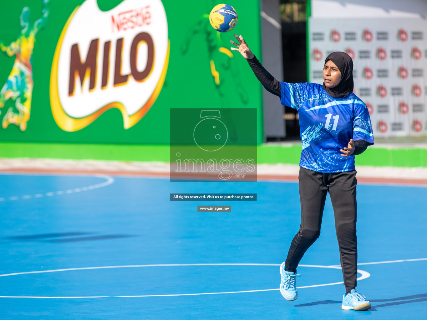 Day 7 of MILO 6th Inter Office Handball Tournament 2022 Photos by Ismail Thoriq & Shu Abdul Sattar