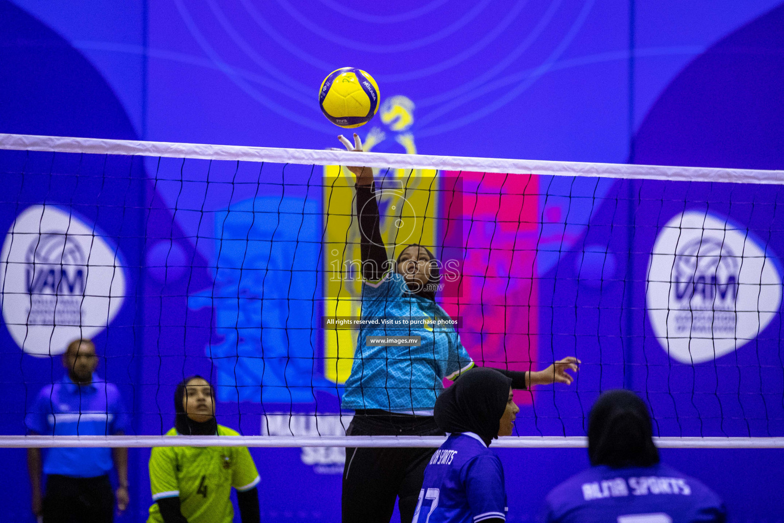 Volleyball Association Cup 2022-Women's Division-Match Day 3 was held in Male', Maldives on Thursday, 26th May 2022 Photos By: Ismail Thoriq / images.mv