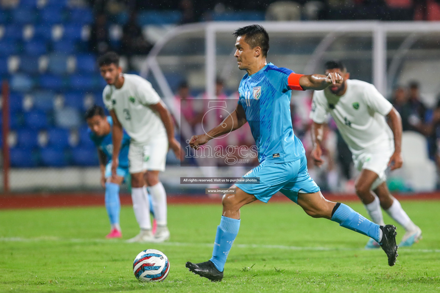 India vs Pakistan in the opening match of SAFF Championship 2023 held in Sree Kanteerava Stadium, Bengaluru, India, on Wednesday, 21st June 2023. Photos: Nausham Waheed / images.mv