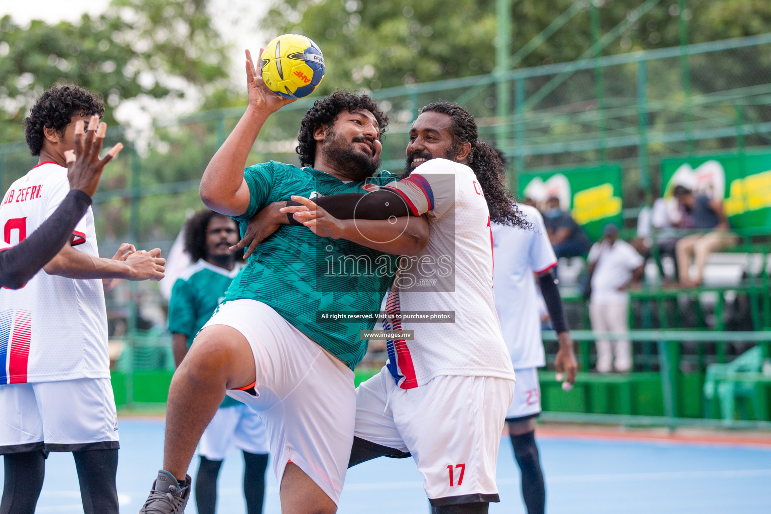 Milo 8th National Handball Tournament Day3, 17th December 2021, at Handball Ground, Male', Maldives. Photos by Shuu Abdul Sattar