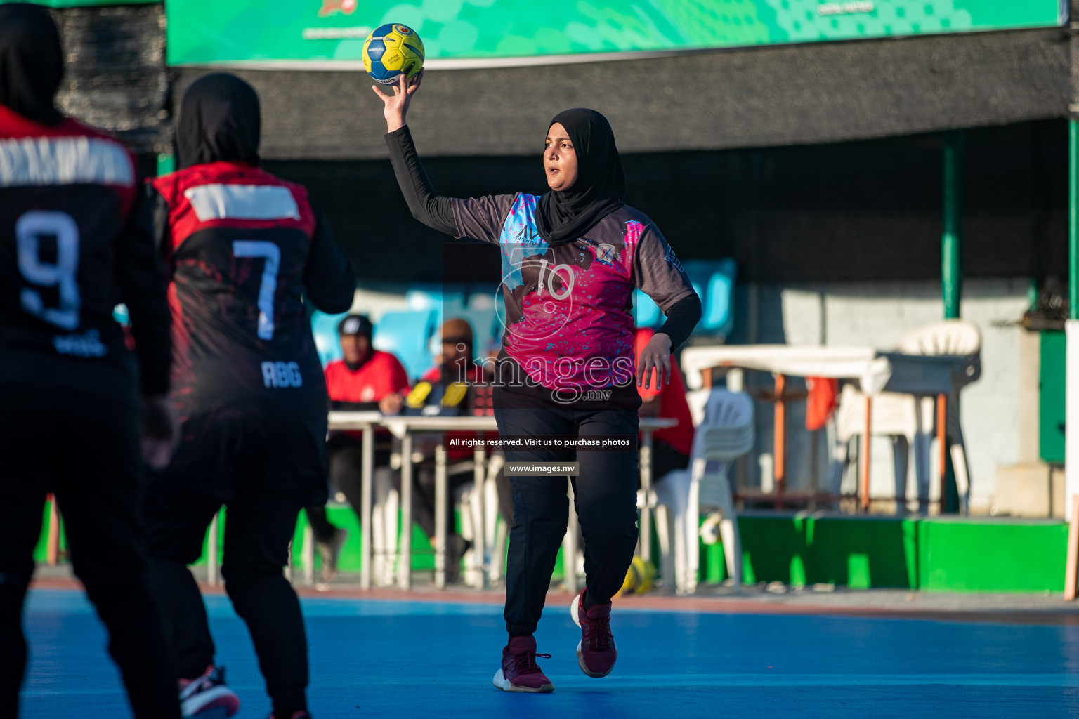 Day 4 of 6th MILO Handball Maldives Championship 2023, held in Handball ground, Male', Maldives on Friday, 23rd May 2023 Photos: Nausham Waheed/ Images.mv