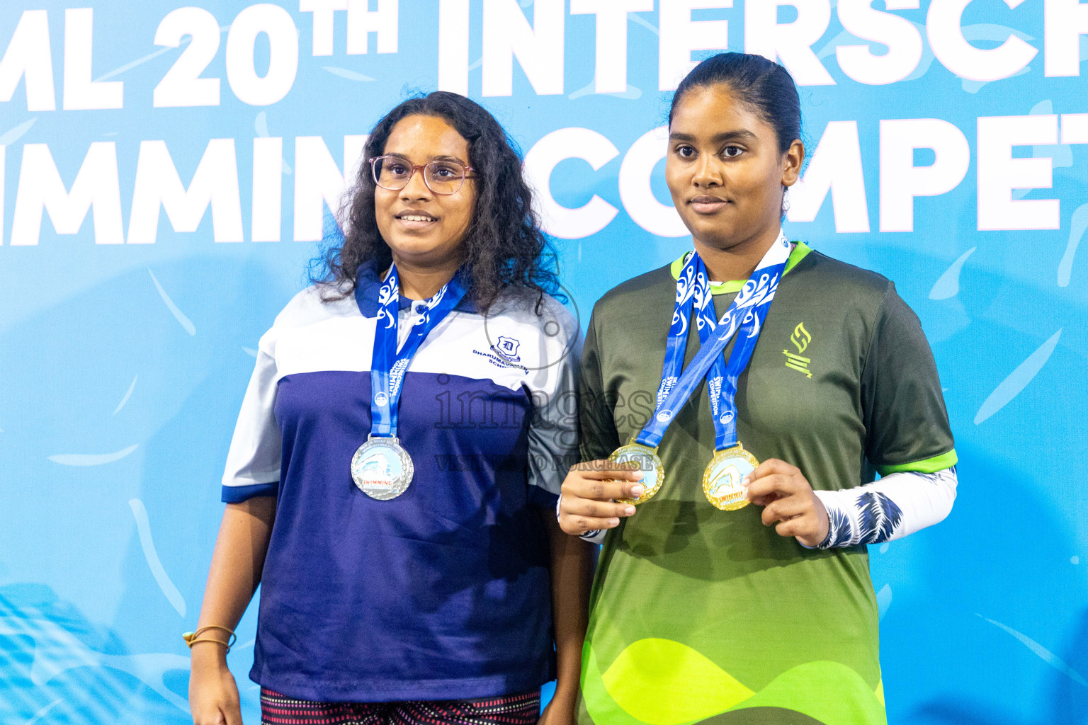 Day 4 of 20th Inter-school Swimming Competition 2024 held in Hulhumale', Maldives on Tuesday, 15th October 2024. Photos: Ismail Thoriq / images.mv