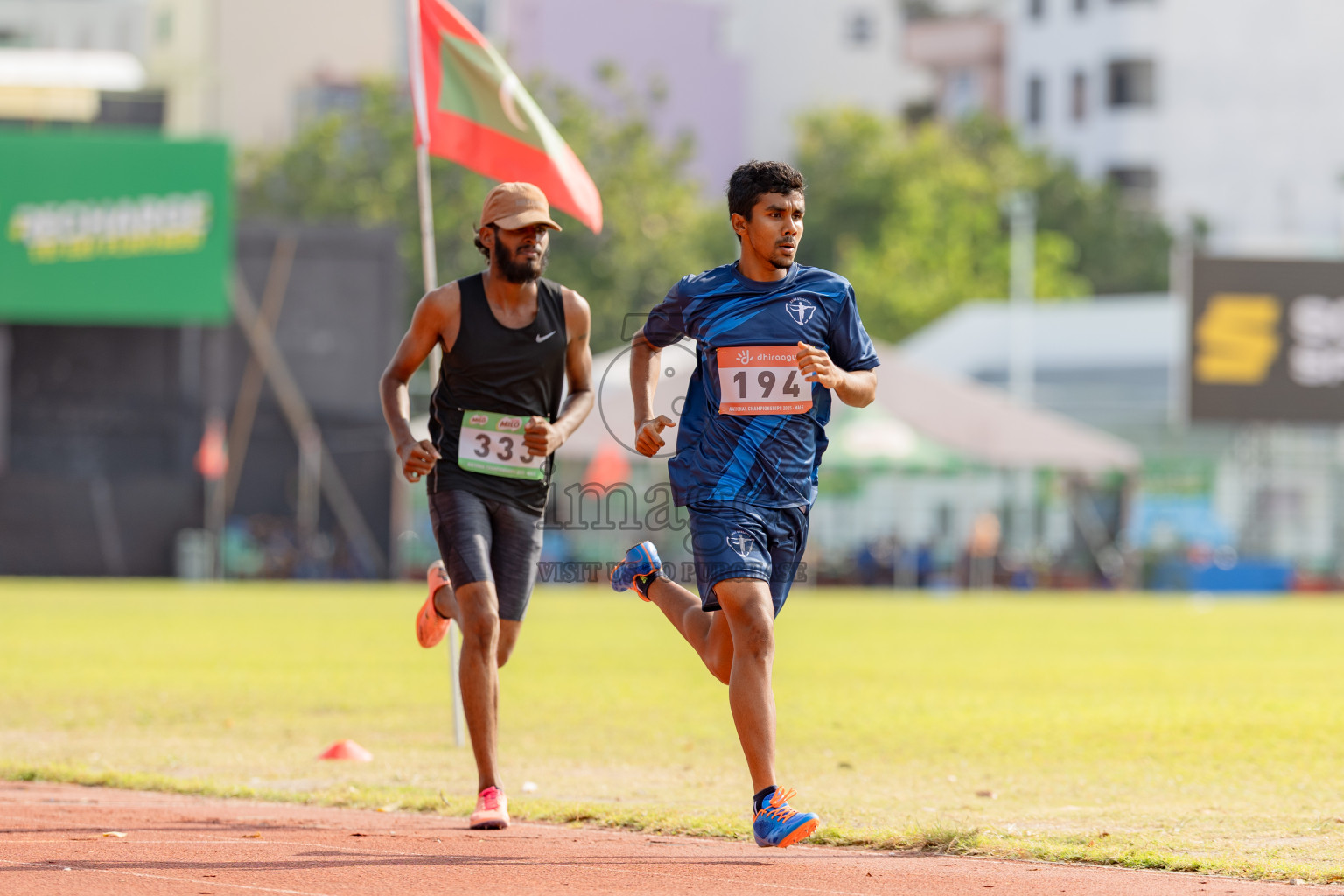 Day 1 of National Athletics Championship 2025 was held at Ekuveni Running Ground in Male', Maldives on Thursday, 14th August 2025. Photos: Hasni / images.mv