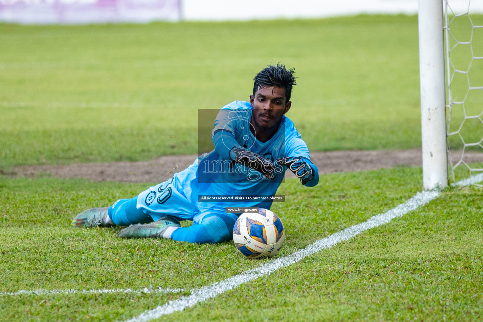 President's Cup 2023 Semi Final - Club eagles vs Buru sports, held in National Football Stadium, Male', Maldives Photos: Nausham/ Images.mv