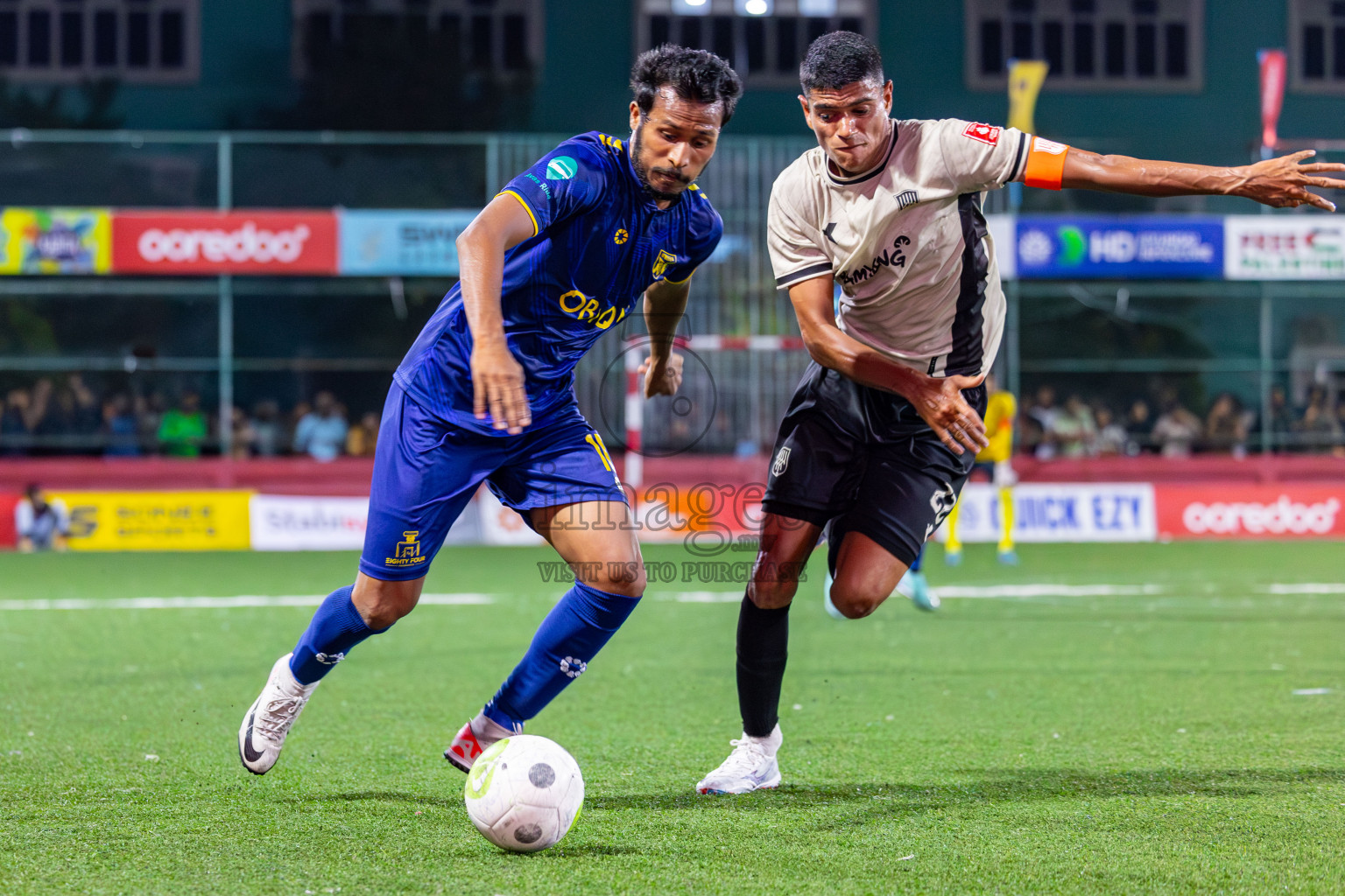 B Eydhafushi vs Lh Kurendhoo on Day 34 of Golden Futsal Challenge 2024 was held on Monday, 19th February 2024, in Hulhumale', Maldives
Photos: Mohamed Mahfooz Moosa / images.mv