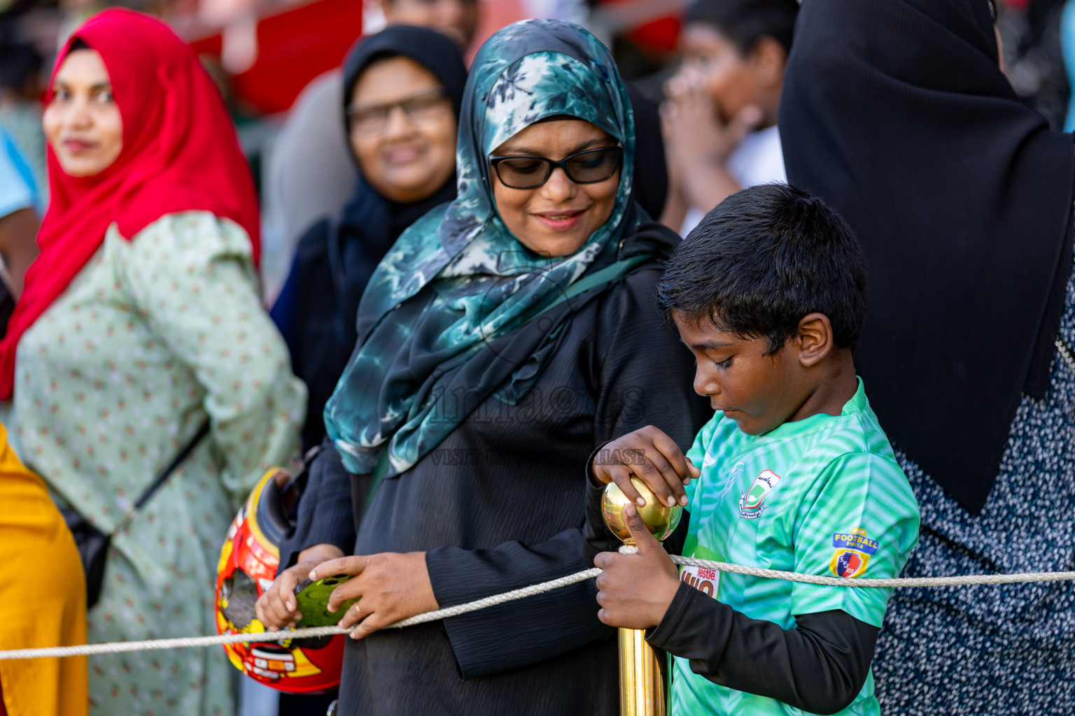 Day 2 of MILO Kids Football Fiesta was held at National Stadium in Male', Maldives on Saturday, 24th February 2024.