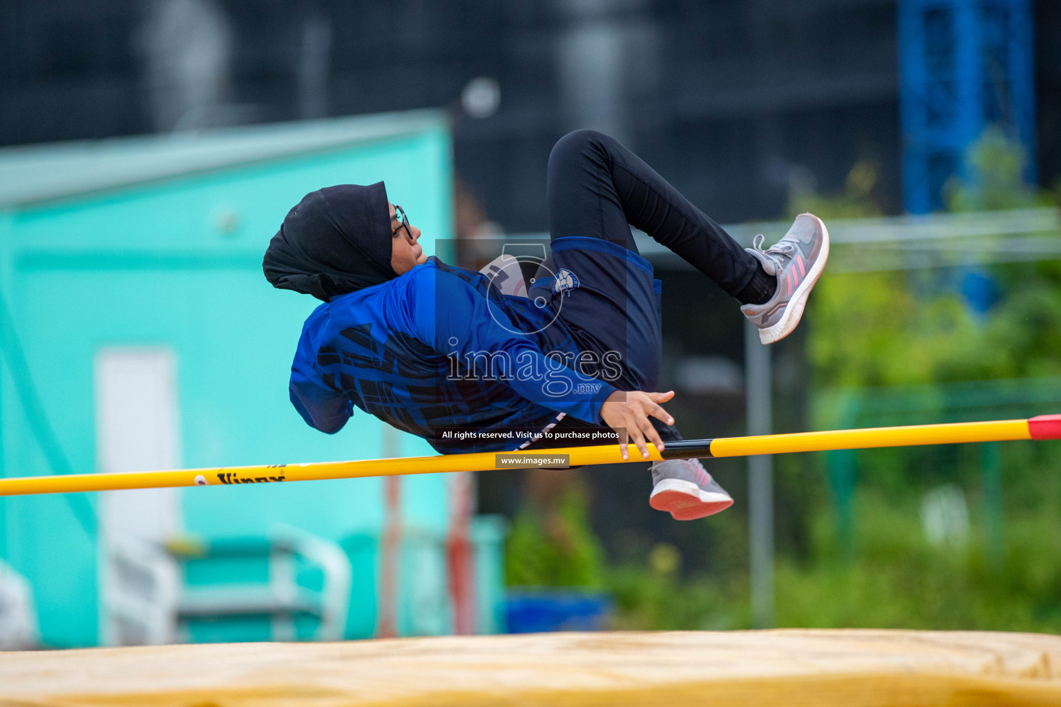 Day two of Inter School Athletics Championship 2023 was held at Hulhumale' Running Track at Hulhumale', Maldives on Sunday, 15th May 2023. Photos: Nausham Waheed / images.mv