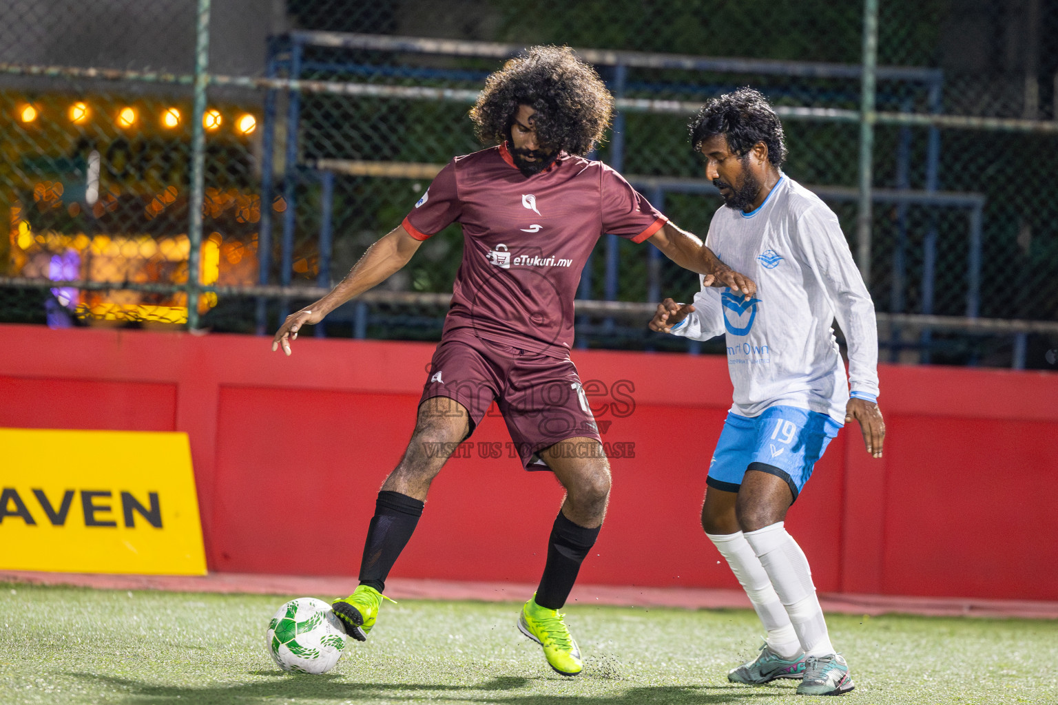 Smartown FC vs Maldives Post Limited in Day 7 of Office League 2025 was held on Tuesday, 22nd April 2025 in Hulhumale', Maldives. Photos: Ismail Thoriq / images.mv