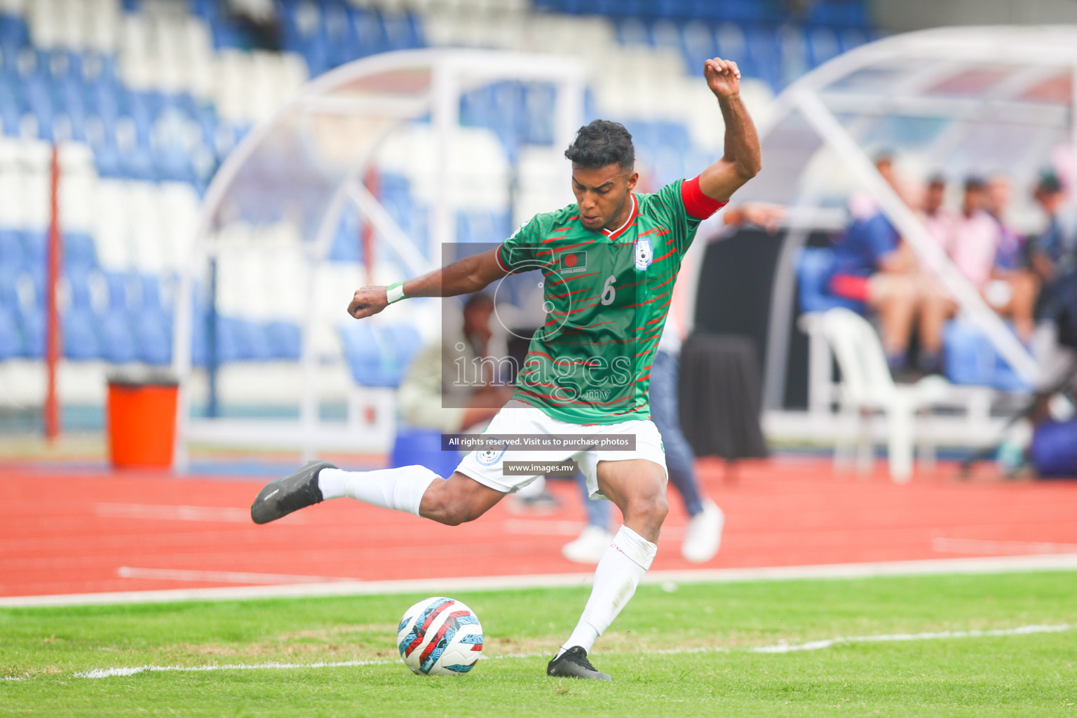 Bangladesh vs Maldives in SAFF Championship 2023 held in Sree Kanteerava Stadium, Bengaluru, India, on Saturday, 25th June 2023. Photos: Nausham Waheed, Hassan Simah / images.mv