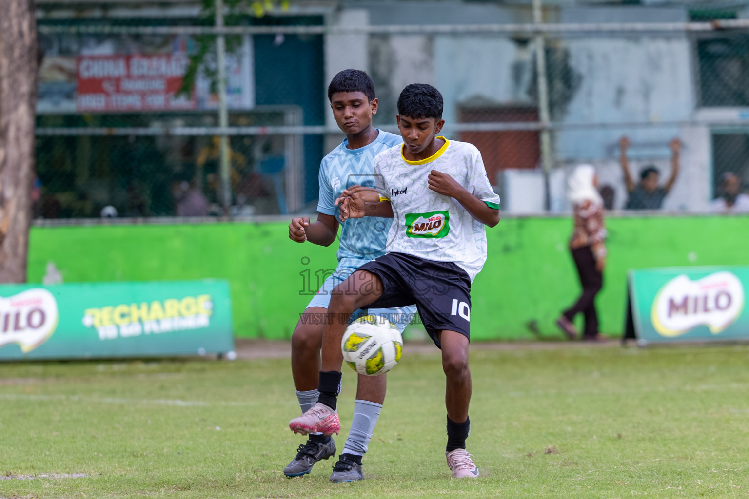 Day 1 of MILO Academy Championship 2025 (U14) was held on Thursday, 30th October 2025 at Henveiru Football Grounds, Male', Maldives . 
Photos: Ismail Thoriq / images.mv