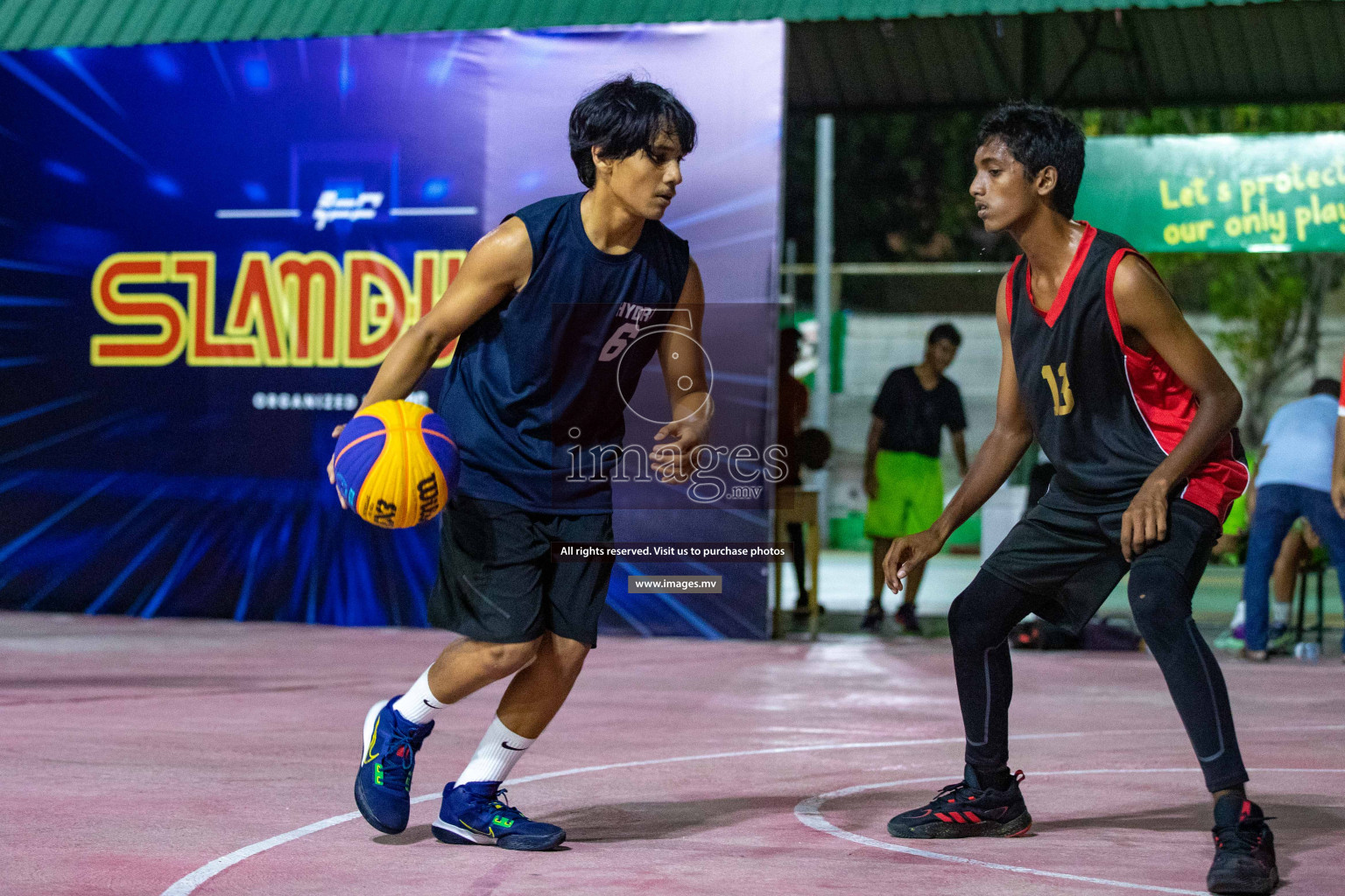 Day3 of Slamdunk by Sosal on 14th April 2023 held in Male'. Photos: Nausham waheed /images.mv