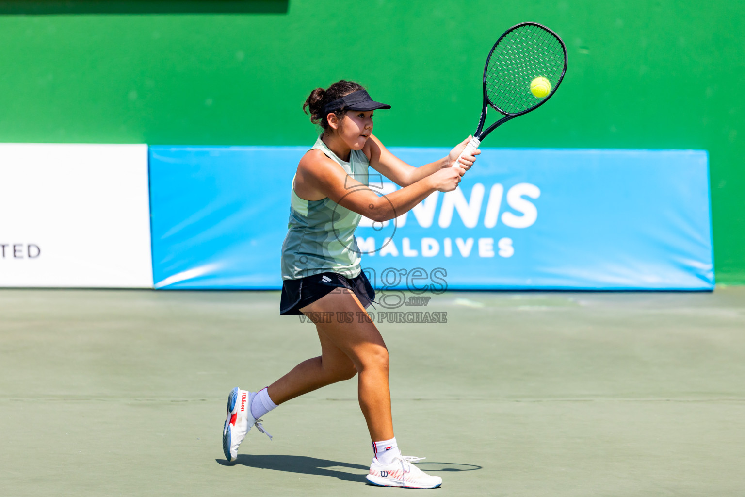 Day 3 of ATF Maldives Junior Open Tennis was held in Male' Tennis Court, Male', Maldives on Wednesday, 11th December 2024. Photos: Nausham Waheed / images.mv