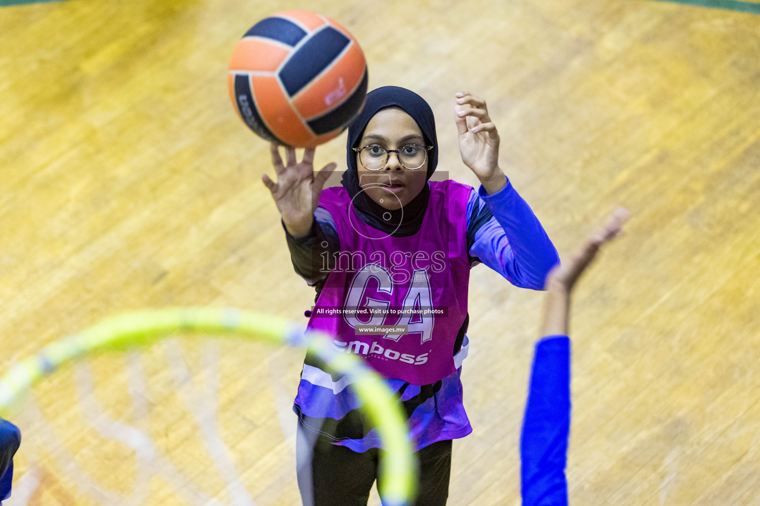 Day3 of 24th Interschool Netball Tournament 2023 was held in Social Center, Male', Maldives on 29th October 2023. Photos: Nausham Waheed, Mohamed Mahfooz Moosa / images.mv