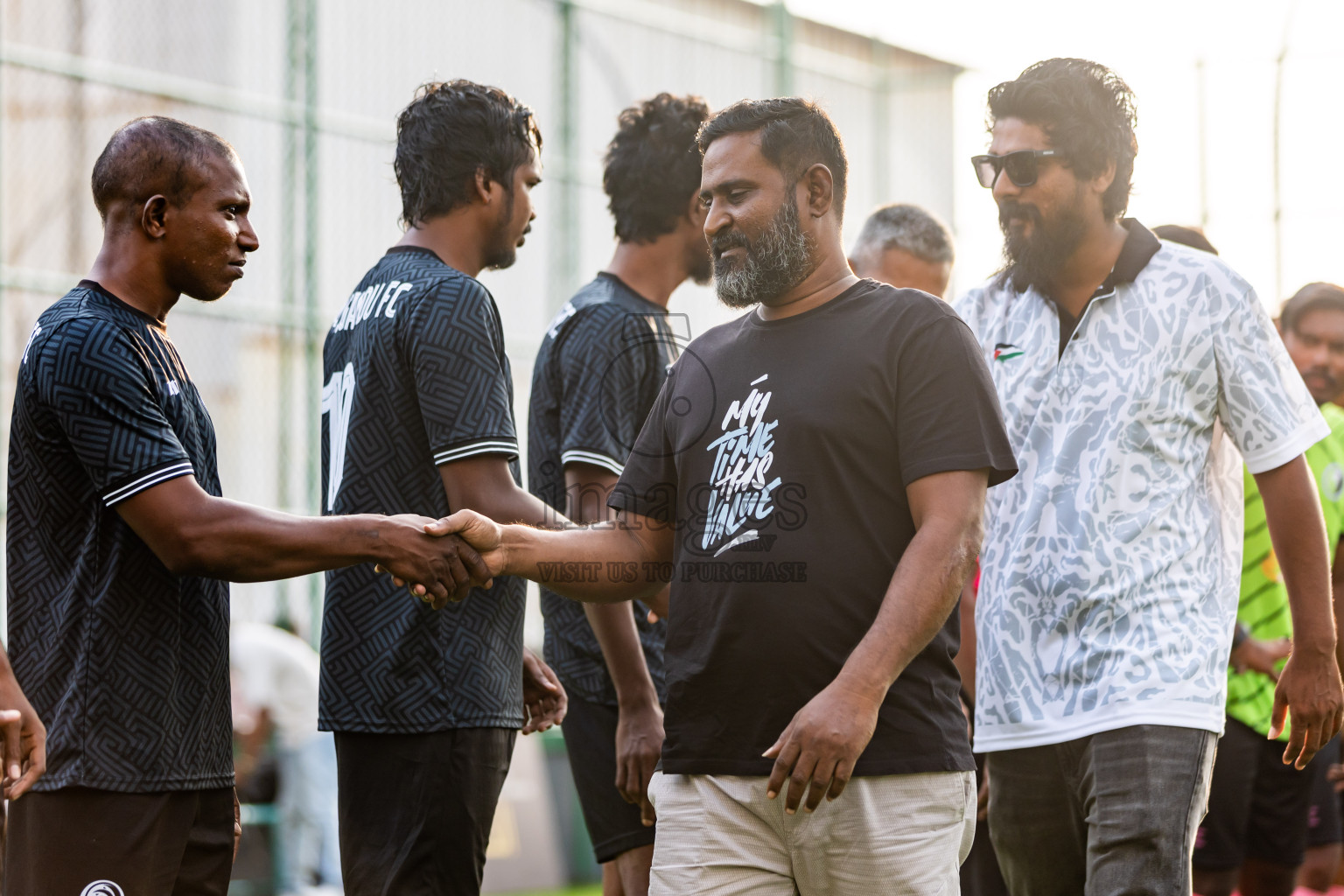 JJ Sports Clubvs Fasgandu SC in Day 1 of BG Futsal Challenge 2024 was held on Thursday, 12th March 2024, in Male', Maldives Photos: Nausham Waheed / images.mv