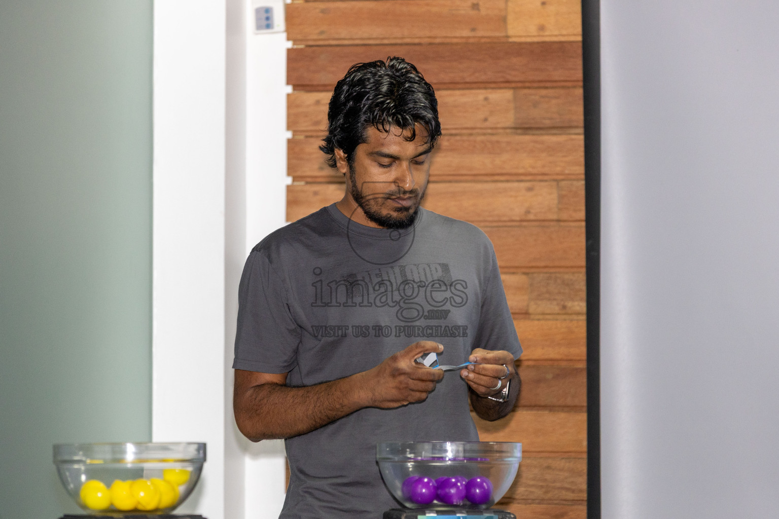 Draw Ceremony of Club Maldives Tournaments 2025 was held at HDC Exhibition Hall in Hulhumale', Maldives on Saturday, 23rd August 2025. Photos: Mohamed Mahfooz Moosa / images.mv