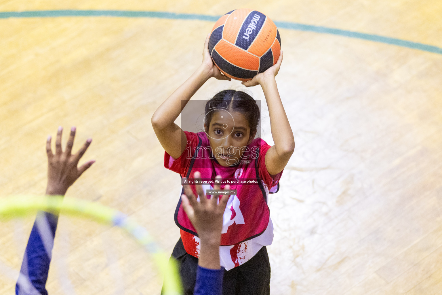 Day5 of 24th Interschool Netball Tournament 2023 was held in Social Center, Male', Maldives on 31st October 2023. Photos: Nausham Waheed / images.mv