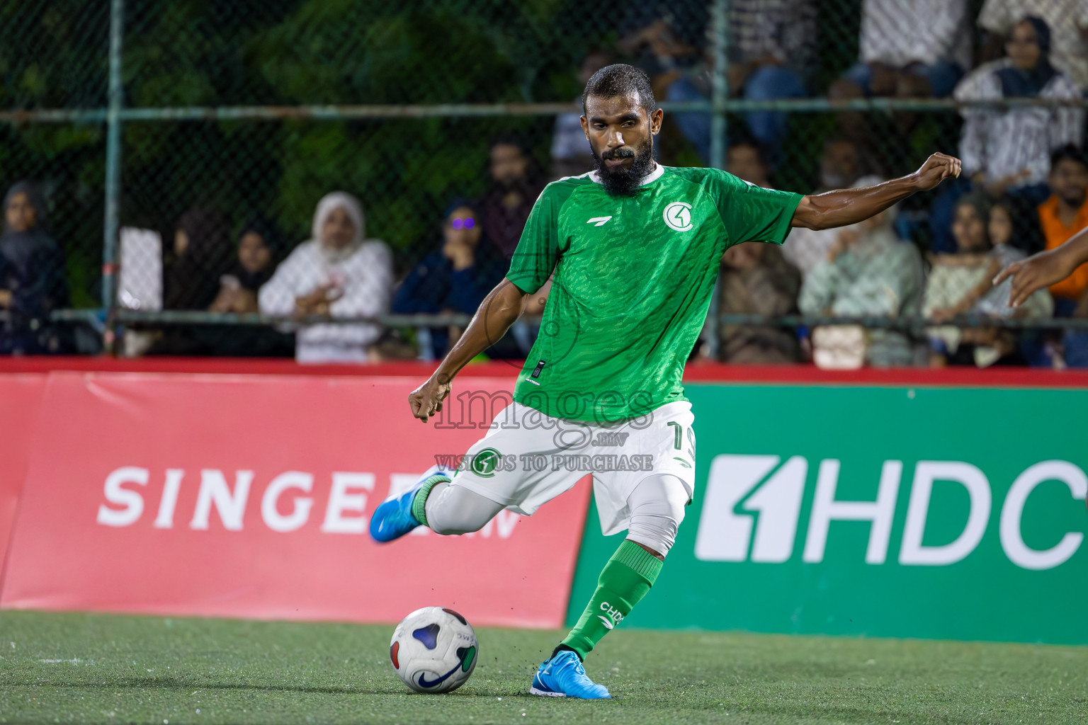 Club HDC vs Club Aasandha in Club Maldives Cup 2024 held in Rehendi Futsal Ground, Hulhumale', Maldives on Tuesday, 1st October 2024. Photos: Ismail Thoriq / images.mv