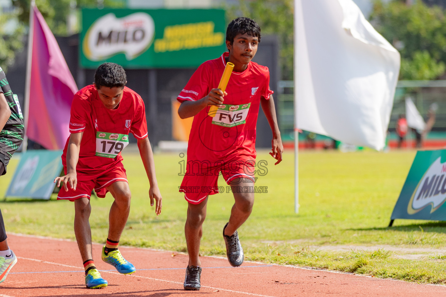 Day 4 of MILO Athletics Association Championship was held on Friday, 8th March 2024 in Male', Maldives. Photos: Hasna Hussain