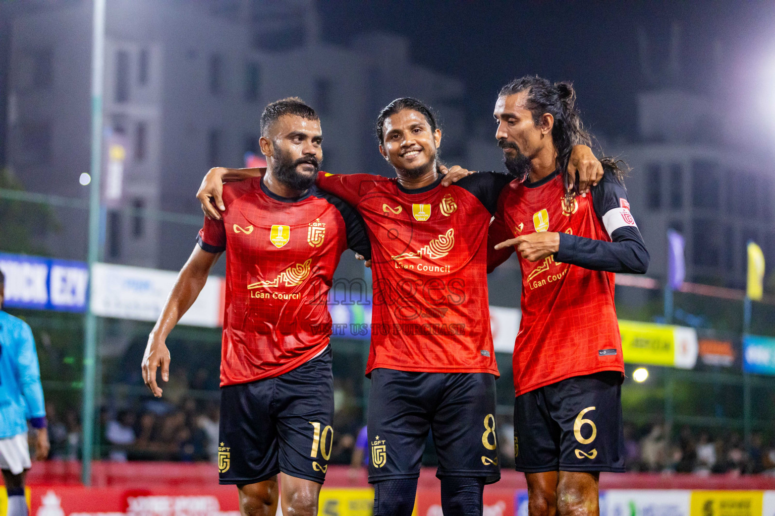 L Gan vs L Maamendhoo in Day 24 of Golden Futsal Challenge 2024 was held on Wednesday  , 7th February 2024 in Hulhumale', Maldives Photos: Nausham Waheed / images.mv