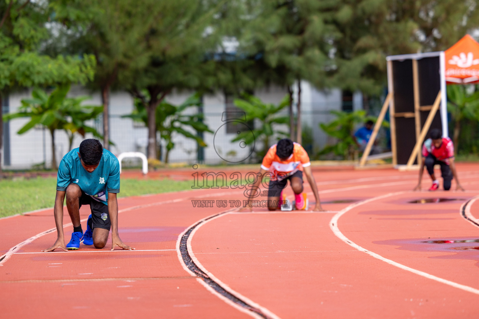 Day 2 of MWSC Interschool Athletics Championships 2024 held in Hulhumale Running Track, Hulhumale, Maldives on Sunday, 10th November 2024. 
Photos by:  Hassan Simah / Images.mv