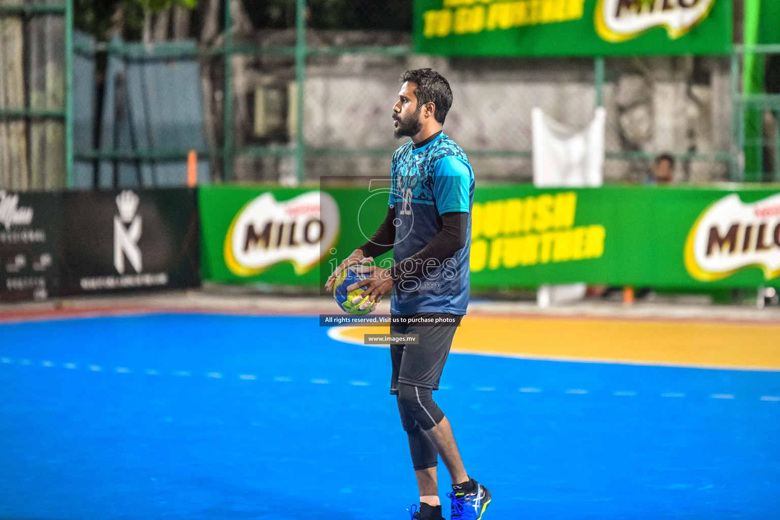 Day 17 of Milo 6th Inter Office Handball Tournament 2022 - Photos by Nausham Waheed