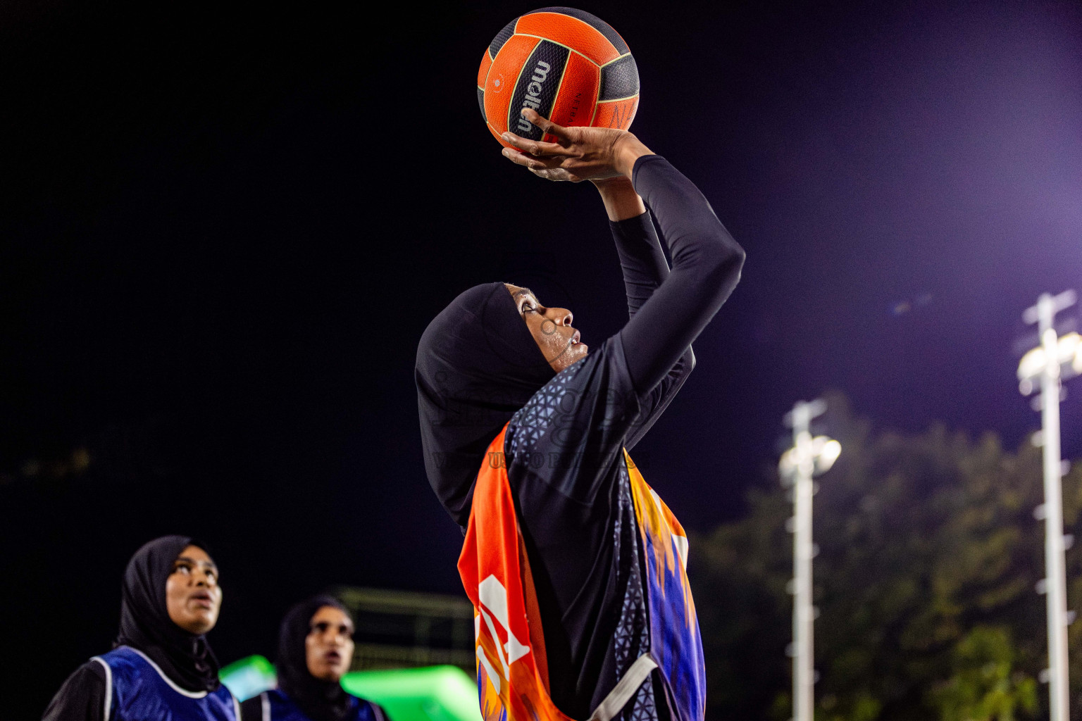 Final of MILO 3x3 Netball Challenge 2024 was held in Ekuveni Netball Court at Male', Maldives on Thursday, 20th March 2024. Photos: Nausham Waheed / images.mv