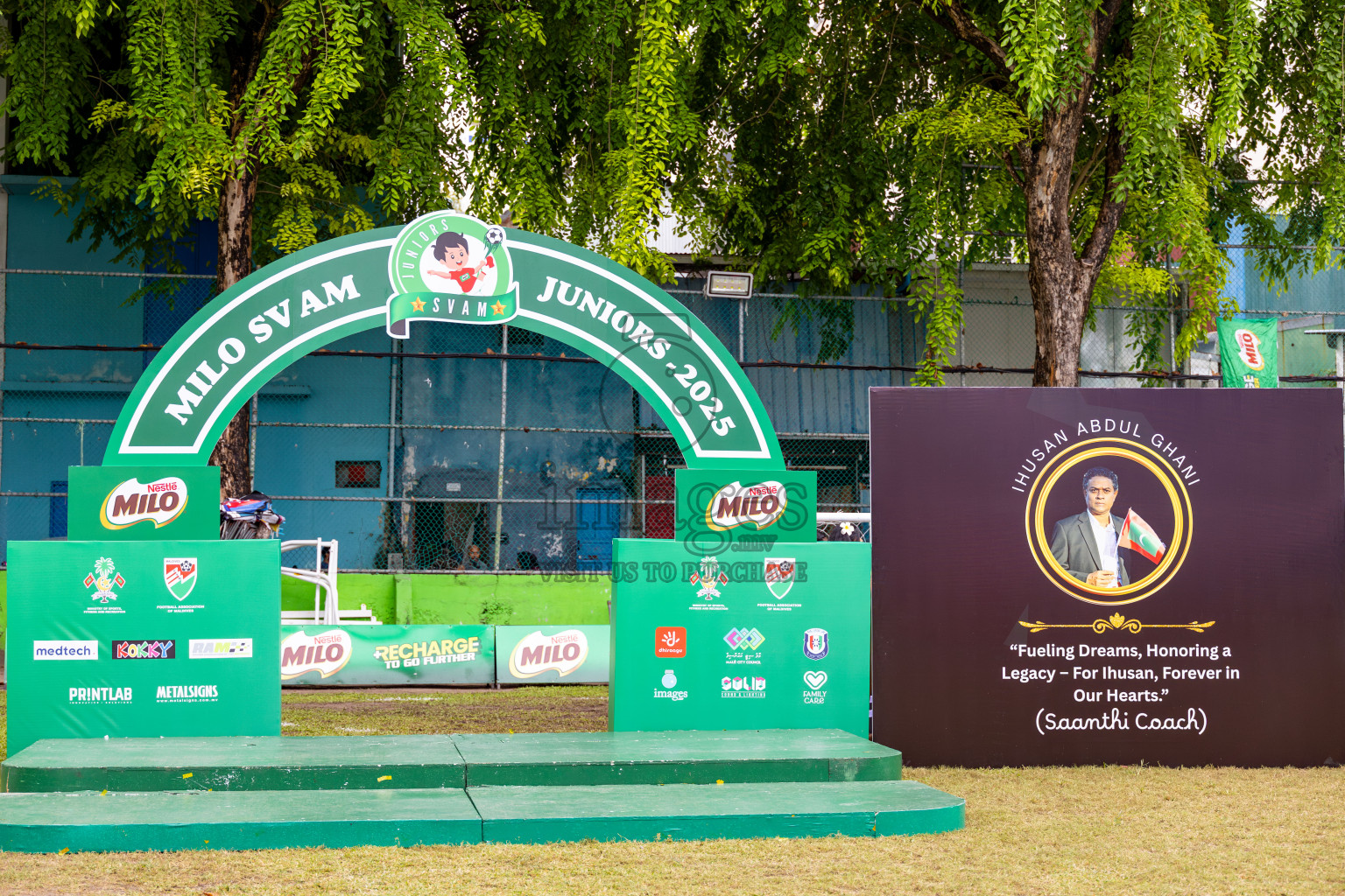 Day 3 of MILO SVAM Juniors 2025 (U-8) was held at Henveiru Stadium in Male', Maldives on Saturday, 28th June 2025. Photos: Ismail Thoriq / images.mv