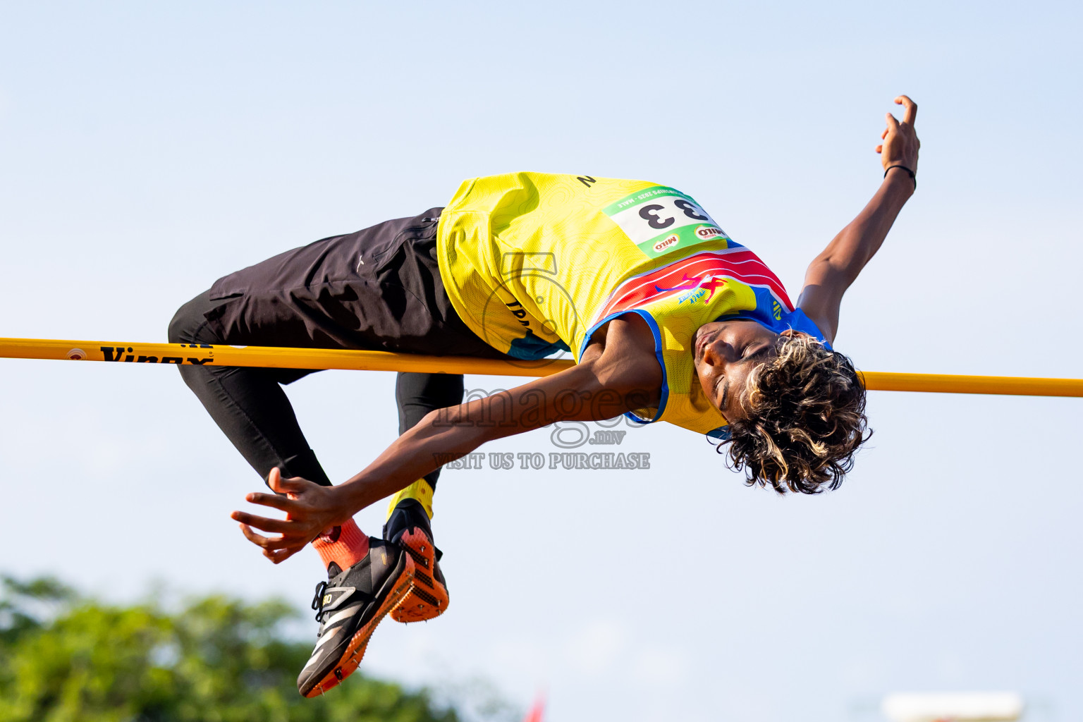 Day 1 of National Athletics Championship 2025 was held at Ekuveni Running Ground in Male', Maldives on Thursday, 14th August 2025. Photos: Nausham Waheed / images.mv