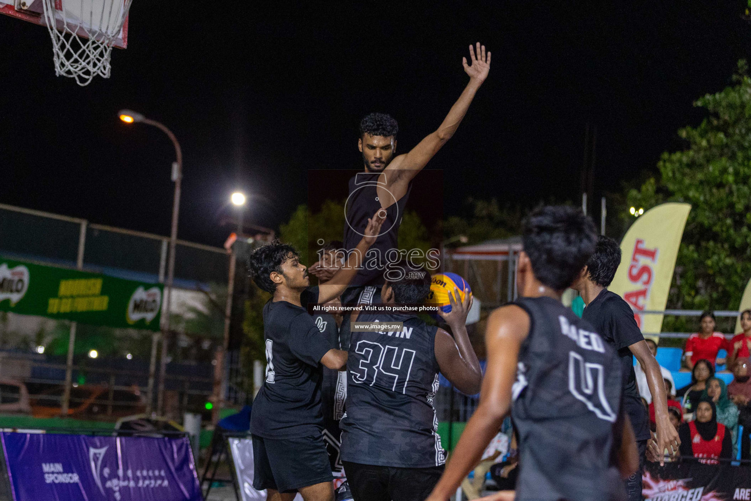 Day4 of Slamdunk by Sosal on 15th April 2023 held in Male'. Photos: Ismail Thoriq / images.mv