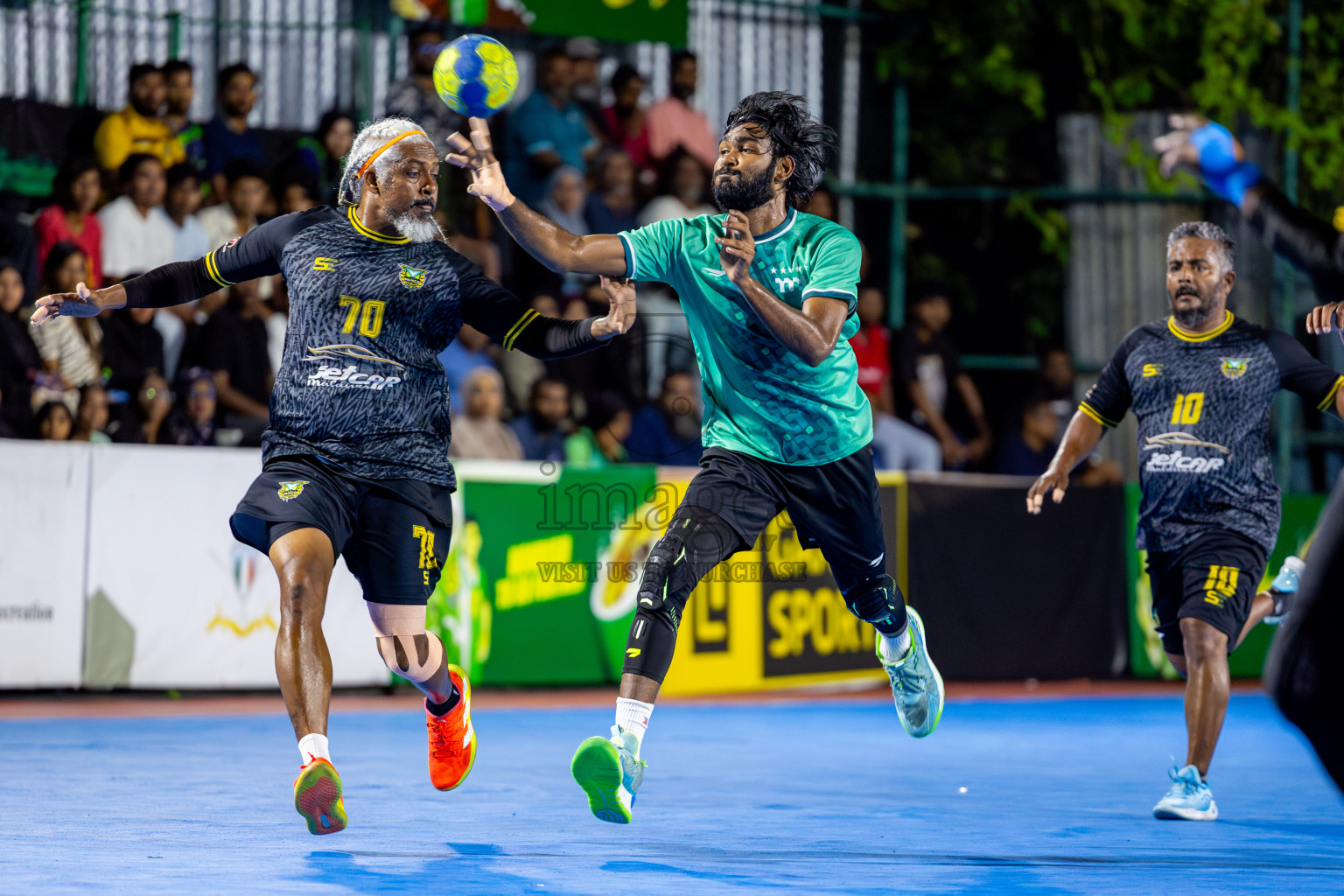 1st Division Final of 8th Inter-Office/Company Handball Tournament 2024, held in Handball ground, Male', Maldives on Tuesday, 11th September 2024 Photos: Nausham Waheed/ Images.mv