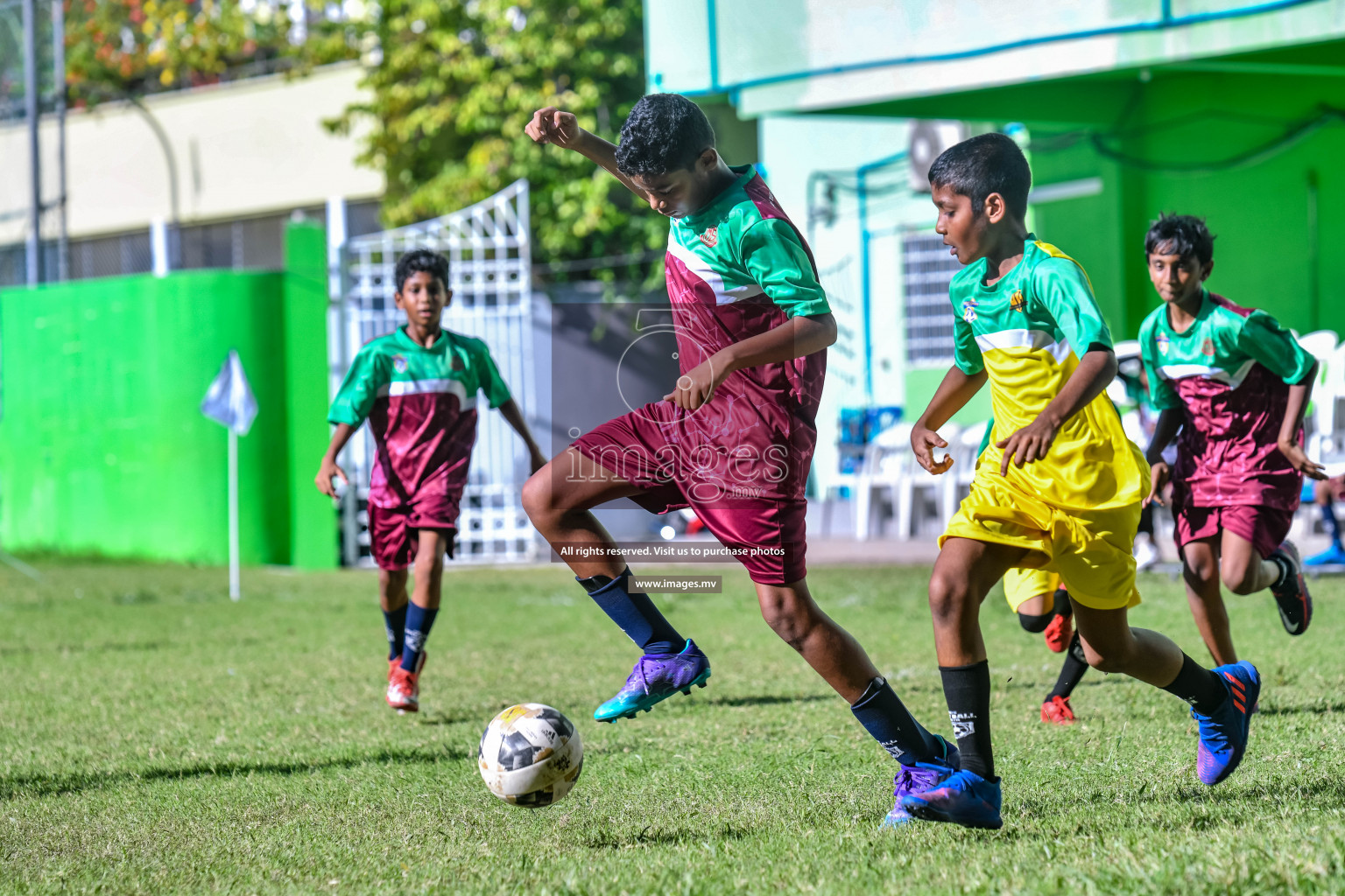 Day 2 of Milo Kids Football Fiesta 2022 was held in Male', Maldives on 20th October 2022. Photos: Nausham Waheed/ images.mv