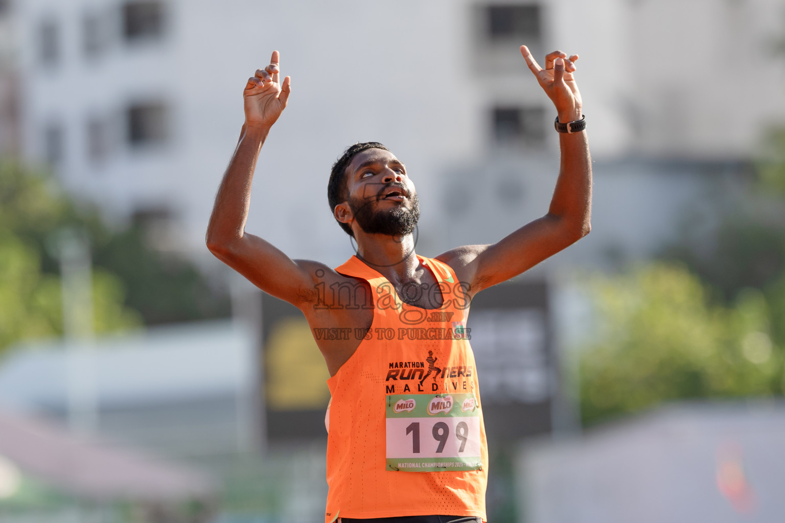Day 3 of National Athletics Championship 2025 was held at Ekuveni Running Ground in Male', Maldives on Saturday, 16th August 2025. Photos: Hasni / images.mv