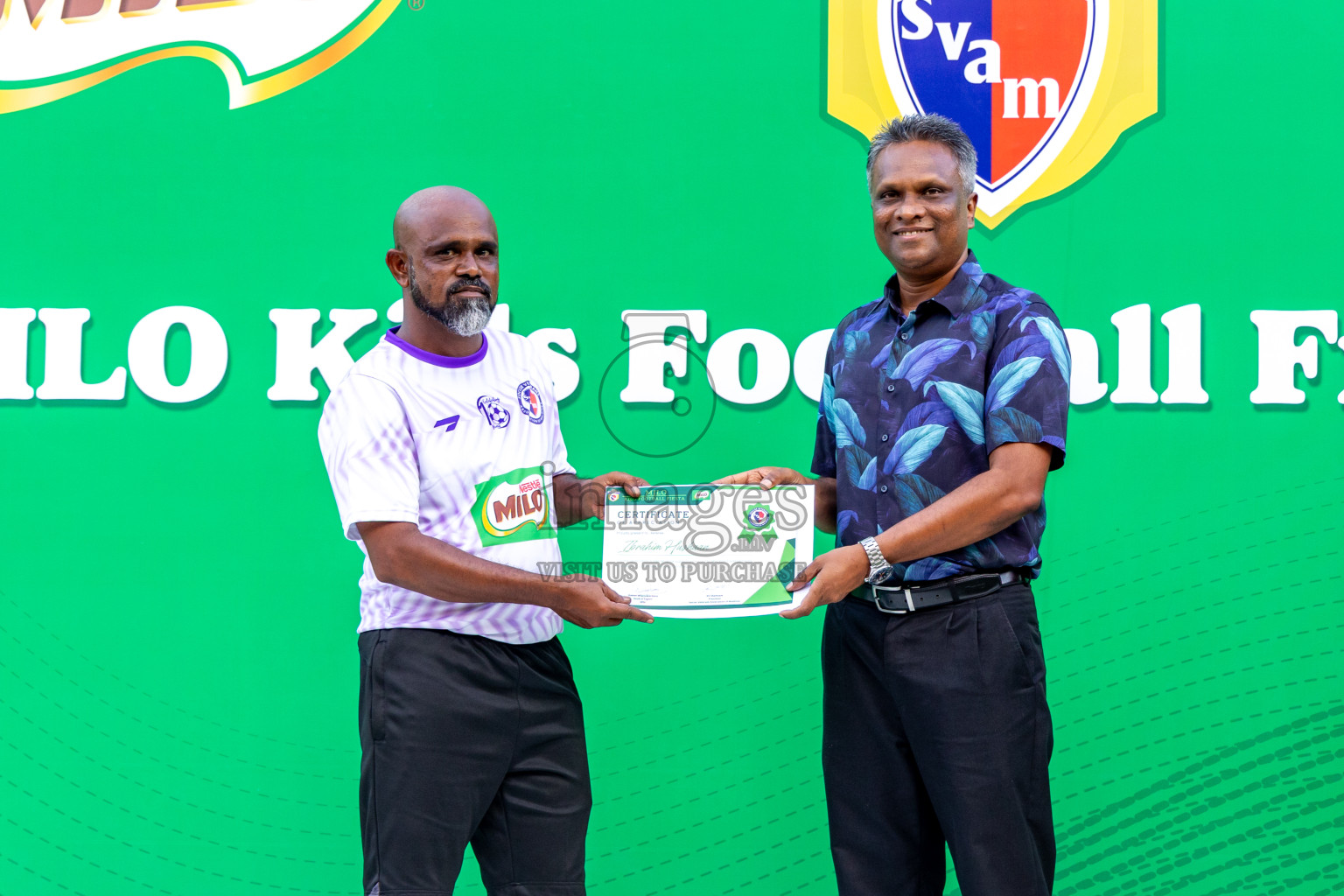 Day 2 of MILO Kids Football Fiesta was held at National Stadium in Male', Maldives on Saturday, 24th February 2024.