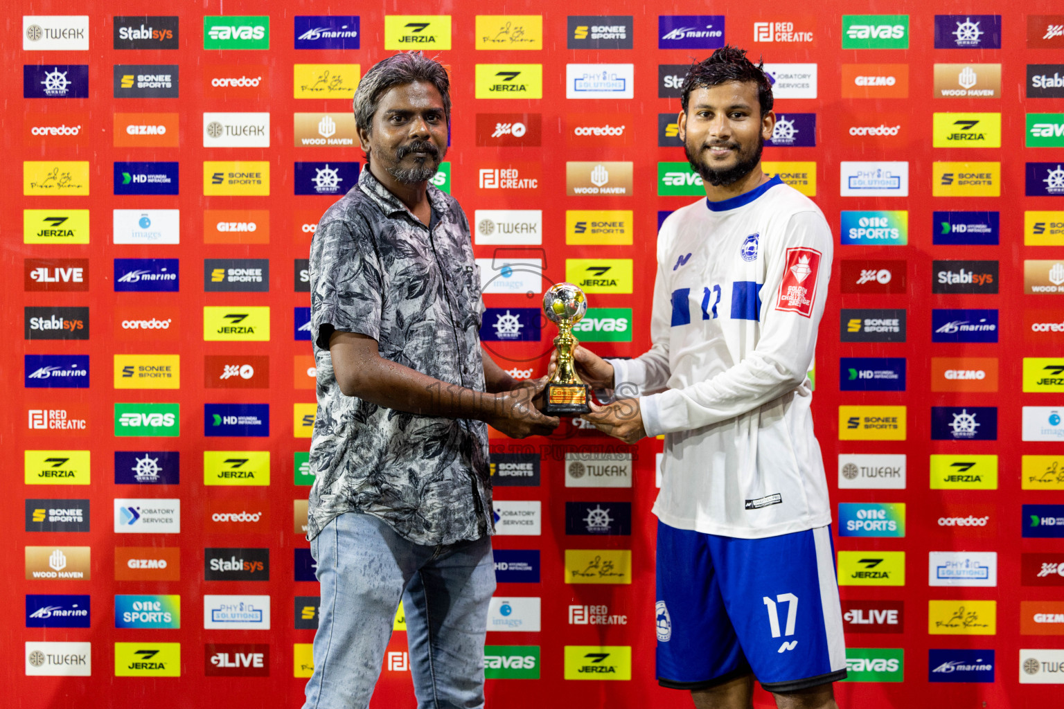 Th. Veymandoo VS Th. Kandoodhoo in Day 18 of Golden Futsal Challenge 2025 was held on Wednesday, 22nd January 2025, in Hulhumale', Maldives. Photos: Nausham Waheed / images.mv