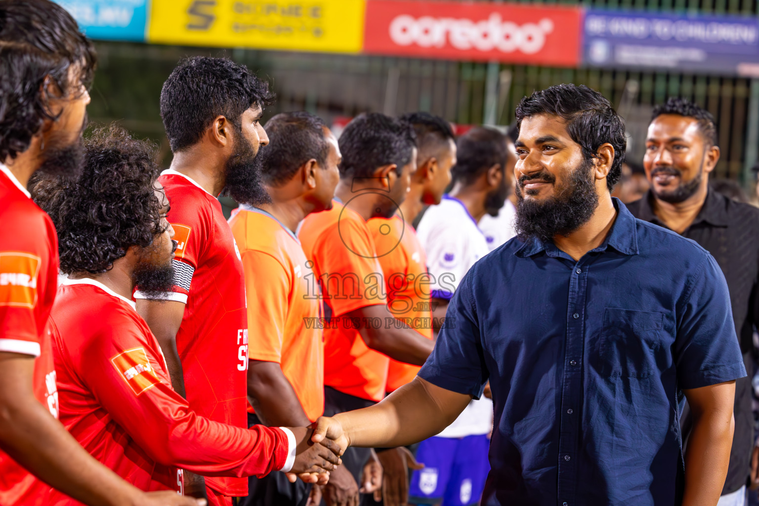 F Dharanboodhoo vs F Bilehdhoo in Day 24 of Golden Futsal Challenge 2024 was held on Wednesday , 7th February 2024 in Hulhumale', Maldives
Photos: Ismail Thoriq / images.mv